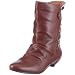 Buffalo Girl 102121 234209 GRAIN PU TAN 44, Damen Stiefel