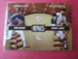 2004 Leather and Lumber Rivals 12 Tommy John / Rod.Carew (Baseball Cards) (Serial #'d to 2499)