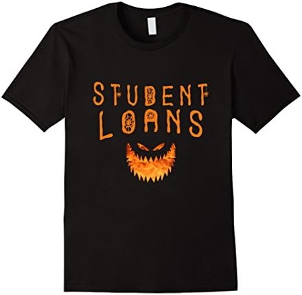 Men's Student Loans - Funny and Hilarious College Halloween Shirt Small Black