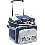 Picnic Plus Cooladio Radio/MP3 Speaker Trolley Cooler, Navy