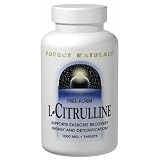 L-Citrulline 1000mg 60 Tablets - By Source Naturals