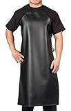 Heavy Duty Vinyl Waterproof Apron- Black