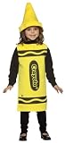 Crayola Crayon (Yellow) Child Costume Size 4-6X