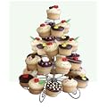 Andrew James Premium 5 Tier Cup Cake Stand, Holds 41 Cup Cakes