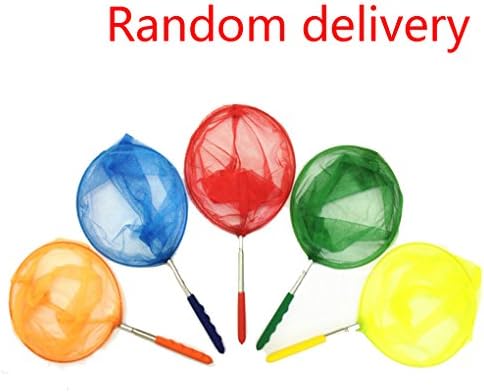 Oupai Extendable Fishing Fish Insect Butterfly Catch Net Mesh Childrens River Leaf Net