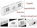 Wireless Motion Sensor Light, 8 LED Stick On Lightcontrol Night Light Battery Operated Step Light for Cabinet Drawer Staircase Workshop Basement Garage (1 Pack)