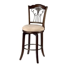 Hillsdale Ashfield Swivel Barstool by Hillsdale