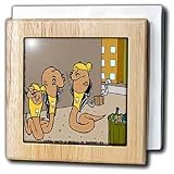 Review 3dRose LLC  / Bad Snakes Cobra Youth - 6 Inch Tile Napkin Holder