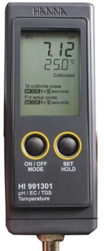 Hanna Instruments HI 991301N Waterproof pHECTDS and Temperature Meter