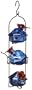 Lunchpail 3 Hummingbird Feeder Blue
