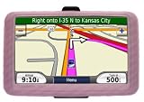 2n1 Combo - Premium Silicone Skin Case + Screen Protector Kit - Compatible with Garmin nüvi 200w 250w 260w 580 660 670 680 710 750 760 770 850 4.3-Inch Widescreen Bluetooth Portable GPS Navigator (GPS Not Included), Pink