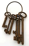 Replica Antique Style Jailer Keys Cast Iron