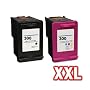 kompatible XXL Tintenpatronen HP 300BK + 300C f�r &hellip von Print-Klex GmbH & Co.KG
