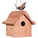 Perky Pet 50301 Wren Home Cedar Birdhouse