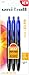 uni-ball 307 Retractable Gel Pens, Micro Point (0.5mm), Blue, 3 Count