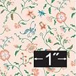 Papillon Peach Dollhouse Wallpaper.