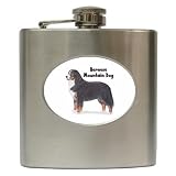 Bernese Mountain Dog Hip Flask (6 oz)