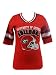 Georgia Bulldogs UGA Women's Jersey Tee With Sleeve Stripes