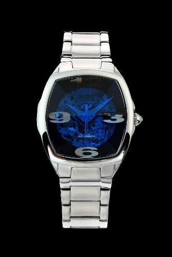 Android Midsize Prism Exhibition Automatic Stainless Steel Bracelet Watch