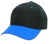 Plain Black Royal Adjustable Hat