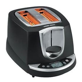 Black and Decker ST9999 Infrawave 2 Slice Black Toaster by Black & Decker