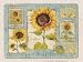 Sunshine Sunflowers 10x8 Tempered Glass Cutting Board