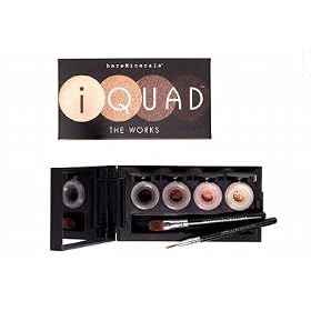 Bare Escentuals iQuad Eyeshadow Compact,The Works