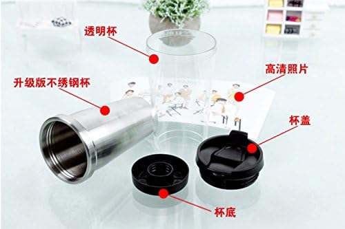 KPOP Merchandise Bigbang Bang Stainless Water Bottle GD TOP Coffee Auto Cup Travel Sports