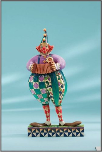 Clown with Accordion: Squeezebox