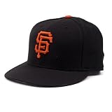 San Francisco Giants NEW ERA Fitted Baseball Hat - Black