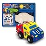 Melissa & Doug Educational Toy DecorateYourOwn Ceramic Race Car Bank