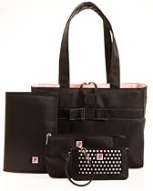 JP Lizzy Tiffany in Pink Classic Tote Set