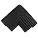 2m Baby Child Kids Safety Safe Table Desk Edge Cushion Protector w/ Tape + 4 Corner Guards Black