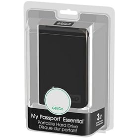 Western Digital My Passport Essential 320 GB USB 2.0 Portable Hard Drive WDME3200TN