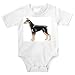 Onesie with pinscher, dog, doberman