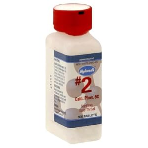 Calcium Phosphate 6X Cell Salts 500 Tablets by Hyland's Homeopathic