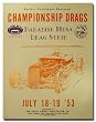 1953 Paradise Mesa Drag Strip Poster Print