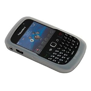 Clear Silicone Soft Skin Case Cover for Blackberry Curve 8520 8530