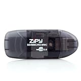 4 in 1 Mini USB 2 0 Memory Card Reader Writer SD MINISD MMC MOBILE RSMMC Compatible with Sony SanDisk Tosh