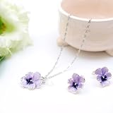 ネックレス&ペンダント チェーン通販専門店ランキング26位 Vajra 日本製 愛の花 パンジー ネックレス & イヤリング(セット) ネックレス&ペンダント チェーン通販専門店ランキング26位 Vajra 日本製 愛の花 パンジー ネックレス & イヤリング(セット)