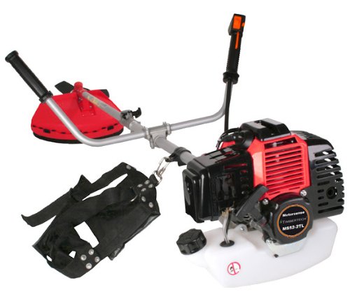 Timbertech® - Débroussailleuse débroussailleuses Rouge (MS52-2TL-rot)