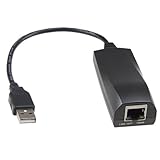 AGPtek USB 2.0 to 10/100/1000 Mbps Gigabit Ethernet LAN Adapter for Windows Linux Mac OS