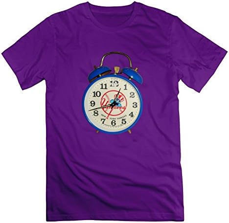 Men Regular Stylish Darlabrown Xxx-large Customized New York Yankees Purple Shirts