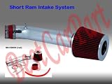 92 93 94 95 Honda Civic Dx Lx Ex Short Ram Intake Red (Included Air Filter)#sr-hd002r
