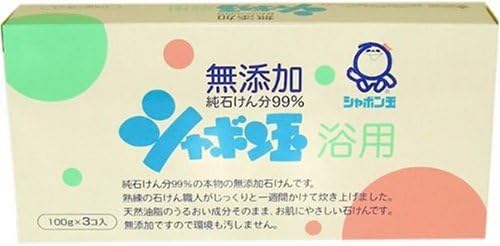 Additive-free Soap bubbles for bathing use 3pieces