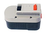 14.40V,2200mAh,Ni-MH,Hi-quality Replacement Power Tools Battery for BLACK & DECKER XTC143BK, R143F2(Radio), CP14K, CP14KB, KC2002F, KC2002FK, RD1440K, RD1441K , BLACK & DECKER BD, CD, HP, SX Series, Compatible Part Numbers: 499936-34, 499936-35, A14, A144EX, A14F, HPB14