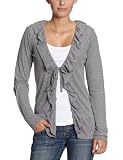ESPRIT Damen Strickjacke N29677, Gr. 42 (XL), Grau (033 granit melange)