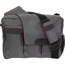 Diaper Dude Messenger Ii Diaper Bag - Grey