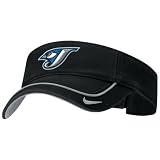 Nike Toronto Blue Jays Black Swoosh Adjustable Visor