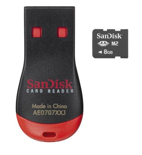 Sandisk Ms M2 8Gb W/Reader